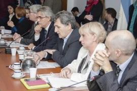 Imágen de Reunin de comisiones legislativas con representantes del Poder Ejecutivo