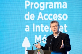 Imágen de El Presidente present el Programa de Acceso a Internet Mvil