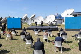 Imágen de ENACOM, presente en el lanzamiento del Plan Nacional de Conectividad (Conectar)