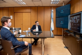 Imágen de Reunin virtual con el gobierno de Salta para avanzar en la conectividad