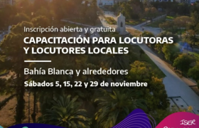 Imágen de (18/10) Inicia la capacitación para locutoras y locutores en Bahía Blanca y alrededores