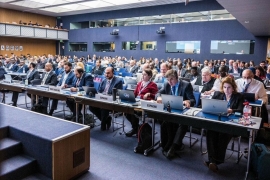 Imágen de Argentina presente en la reunin del Consejo de Administracin de la UPU